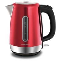 Morphy Richards Equip Stainless Steel 1.7L Jug Kettle 3kW Red 102785