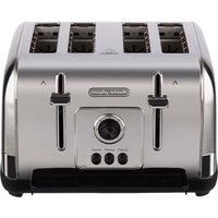 Morphy Richards 240130 Venture 4 Slice Toaster - Brushed