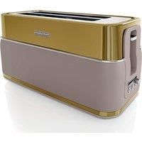 Morphy Richards Signature Opulent Gold Toaster - Gold - 4 Slice Toaster - 245743