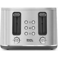 Morphy Richards Motive Brushed Steel Toaster