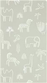 Harlequin Book Of Little Treasures Funky Jungle Stone Wallpaper