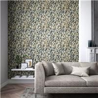 Harlequin Fade Ink Bronze Blue Wallpaper