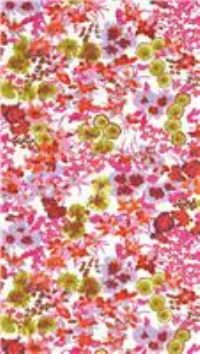 Harlequin Wildflower Meadow Carnelian Green Wallpaper