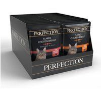 HiLife Perfection - Wet Cat Food - Flaked Chicken Breast Beef in Jelly - Natural Ingredients Grain Free, 36 Pouches x 70g