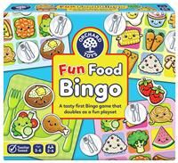 ORCHARD TOYS Fun Food Bingo, Educational and Fun Matching Game, Ideal For Kids Age 3-6
