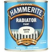Hammerite 5084917  500ml Radiator Paint - Satin White