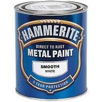 Hammerite Metal Paint Smooth ICI 5092956 750ml - White