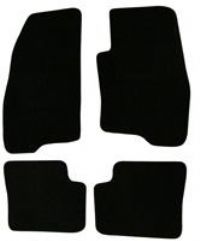 Sakura SS1849 Car Floor Mat Black Tailored Deluxe Carpet Set of 4