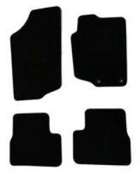 Sakura SS1864 Car Floor Mat Black Tailored Deluxe Carpet Set of 4