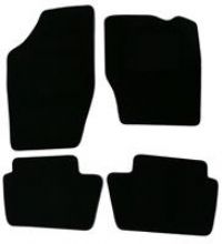 Halfords Fully Tailored Black Mat Set For Citroen C4 Mk1 200410 Without Fixings