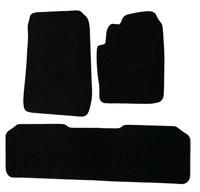 Quality 3pce Carpet Mat Set for Citroen Xsara Picasson - Black Car Mats
