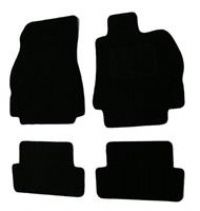 Renault Megane (2003-2008) Black Tailored Floor Car Mats Set