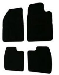 AoE Performance Toyota Yaris 3 Door Black Tailored Floor Car Mats Set