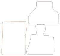 Halfords Advanced (Ss2281) Bmw X5 5 Seat Car Mats (06  13)  Black