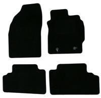 Sakura SS2337 Car Floor Mat Black Tailored Deluxe Carpet Set of 4