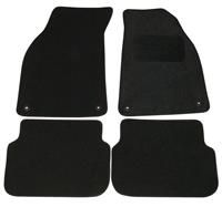Sakura SS2387 Car Floor Mat Black Tailored Deluxe Carpet Set of 4