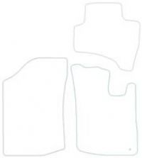 Fiat Punto 1999-2005 Premium Black Tailored Car Mats