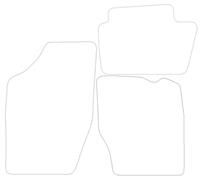 Halfords Advanced Fully Tailored Black Car Mats For Citroen C4 Mk1 (Not Picasso) 2004 2010 Without Fixings