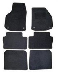 Halfords Advanced Fully Tailored Black Car Mats For Vauxhall Zafira 2006-14 When 7 Seats Set Up