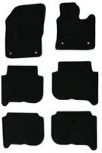 Halfords Advanced (Ss2918) Vw Touran Car Mats (0507) Blk