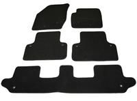 Sakura SS2004 Car Floor Mat Black Tailored Deluxe Carpet Set of 5