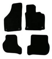 Sakura SS2005 Car Floor Mat Black Tailored Deluxe Carpet Set of 4