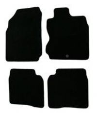 Sakura SS2026 Car Floor Mat Black Tailored Deluxe Carpet Set of 4