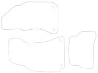 Vw Passat- Luxury Mats 4 Clips (Ss4388)