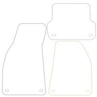 Audi A4 Graphite  Premium Mats 8 Clips (Ss7056)