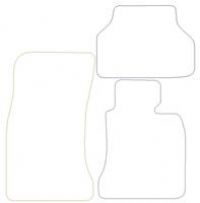 Bmw E60/E61 5 Series Graphite  Luxury Mats 0 Clips (Ss7075)