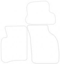 Ford Ka Graphite - Luxury Mats 0 Clips (Ss7140)