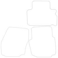 Ford S Max Graphite  Luxury Mats 0 Clips (Ss7147)