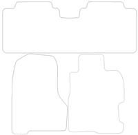 Honda Civic Graphite - Luxury Mats 0 Clips (Ss7152)