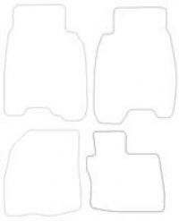 Honda Civic Graphite - Luxury Mats 0 Clips (Ss7154)