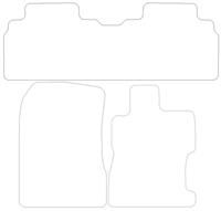 Halfords (Ss7156) Honda Civic Hybrid 4 Door Car Mats Grey (06 - 10 No Fix Rings)