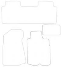 Halfords (Ss7157) Honda CrV (Manual) Car Mats Grey (20022006)