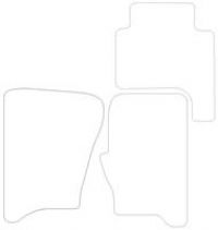 Landrover Range Rover Sport Graphite  Luxury Mats 0 Clips (Ss7189)