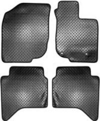 Halfords Toyota HiLux Double Cab  Rubber Van Mat 2 Clips (Ss7035)