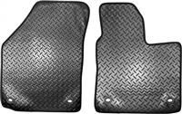 Sakura SS7043 Tailored Van Mats, Black Rubber, Black Trim