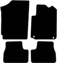 Halfords Citroen Ds3  Set Of 4 Standard Car Mats 2 Clips (Ee0199)