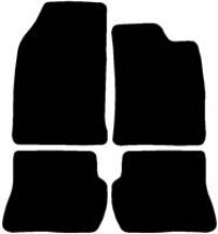 Halfords Ford Fiesta Mk6  Set Of 4 Standard Car Mats 0 Clips (Ee0259)