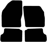 Halfords Ford Focus  Set Of 4 Standard Car Mats 0 Clips (Ee0270)