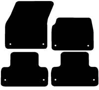 Halfords Land Rover Range Rover Evoque  Set Of 4 Standard Car Mats 8 Clips (Ee0498)
