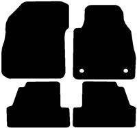 Halfords Vauxhall Mokka  Set Of 4 Standard Car Mats 2 Clips (Ee0982)