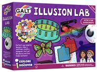 Galt Illusion Lab - Explore & Discover Childrens Science Kit, 9 Fun Science Experiments for Kids, Eye Popping Illusions - STEM Toys, National Curriculum Compatible - Gifts for Boys & Girls Ages 6 Plus