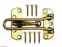 ERA 789-32 Door Restrictor with Brass Effect