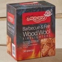Bar-Be-Quick Barbecue & Fire Wood Wool Firelighters, 450g