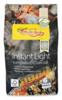 BAR-BE-QUICK 6PK INSTANT LIGHT CHARCOAL