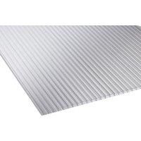 Corotherm Clear Twinwall Sheet, 1220mm X 610mm X 4mm, By Ariel