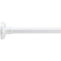 Croydex L-Shaped Telescopic Rod - White